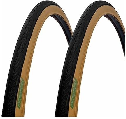 ECOVELO 2 copertoni 700 x 28 c pneumatici nero para slick per bicicletta adulto 28"-622 vintage stradale bici da corsa