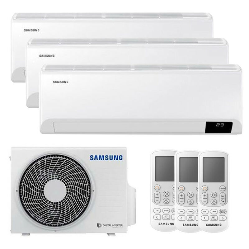 Samsung Climatizzatore Trial Split Samsung CEBU 9000+12000+12000BTU WIFI