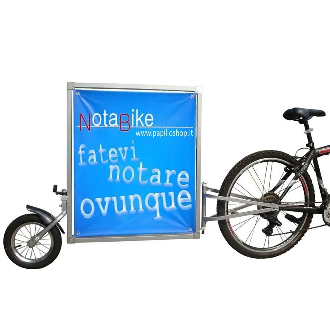 Papilio Shop OCCASIONE   Carrello pubblicitario per bici (DIF-NOT)