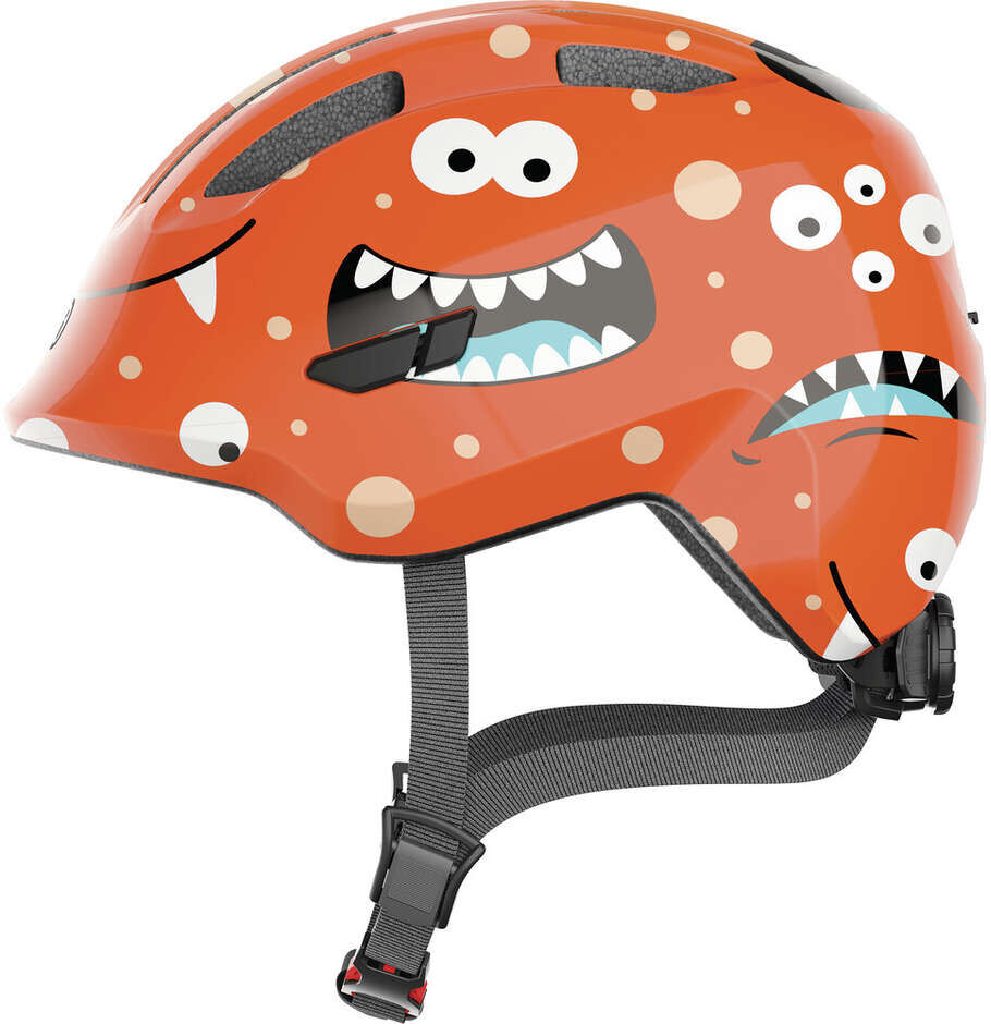 Casco Bici Abus Bambino SMILEY 3.0 Orange Monster taglia M