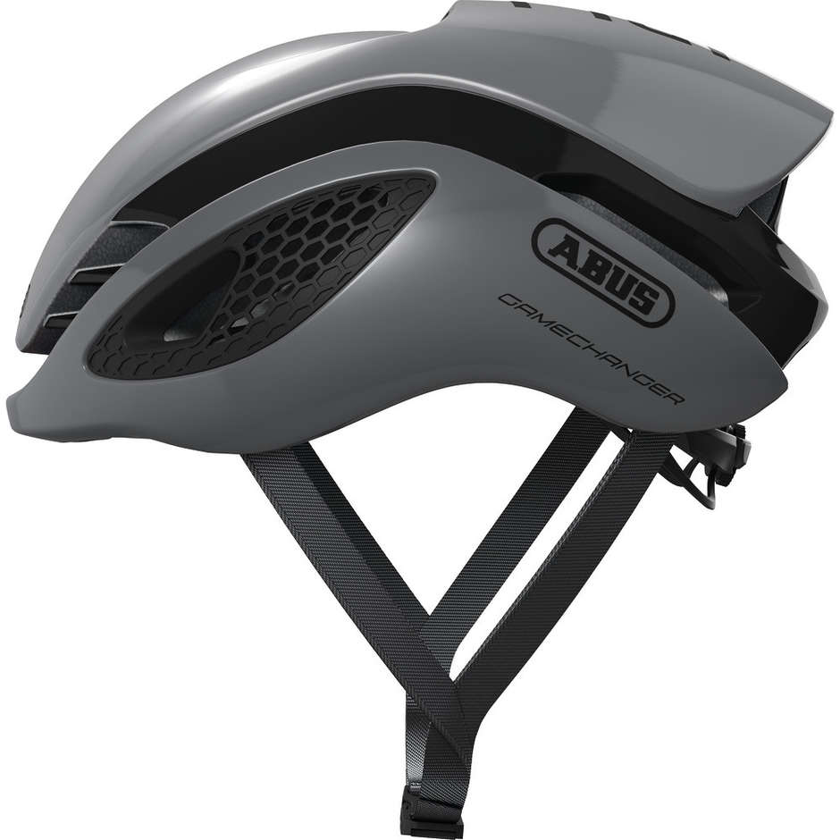 Casco Bici Abus Game Changer Professionistico Grigo Race taglia L