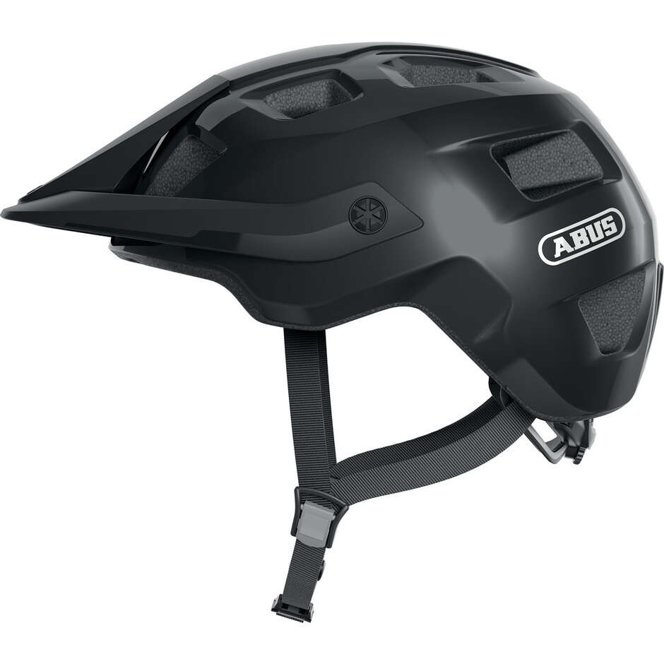 Casco Bici Abus MTB MOTRIP Shiny Black taglia S