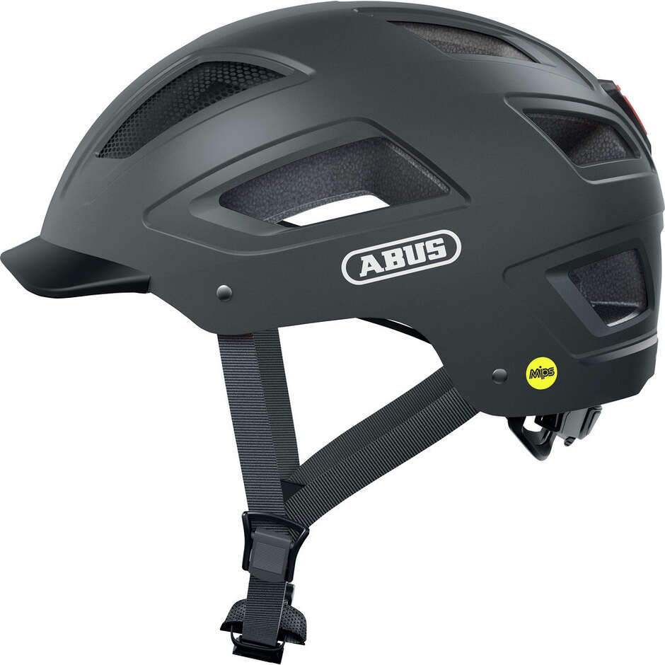 Casco Bici Abus Urban HYBAN 2.0 MIPS Titan taglia M