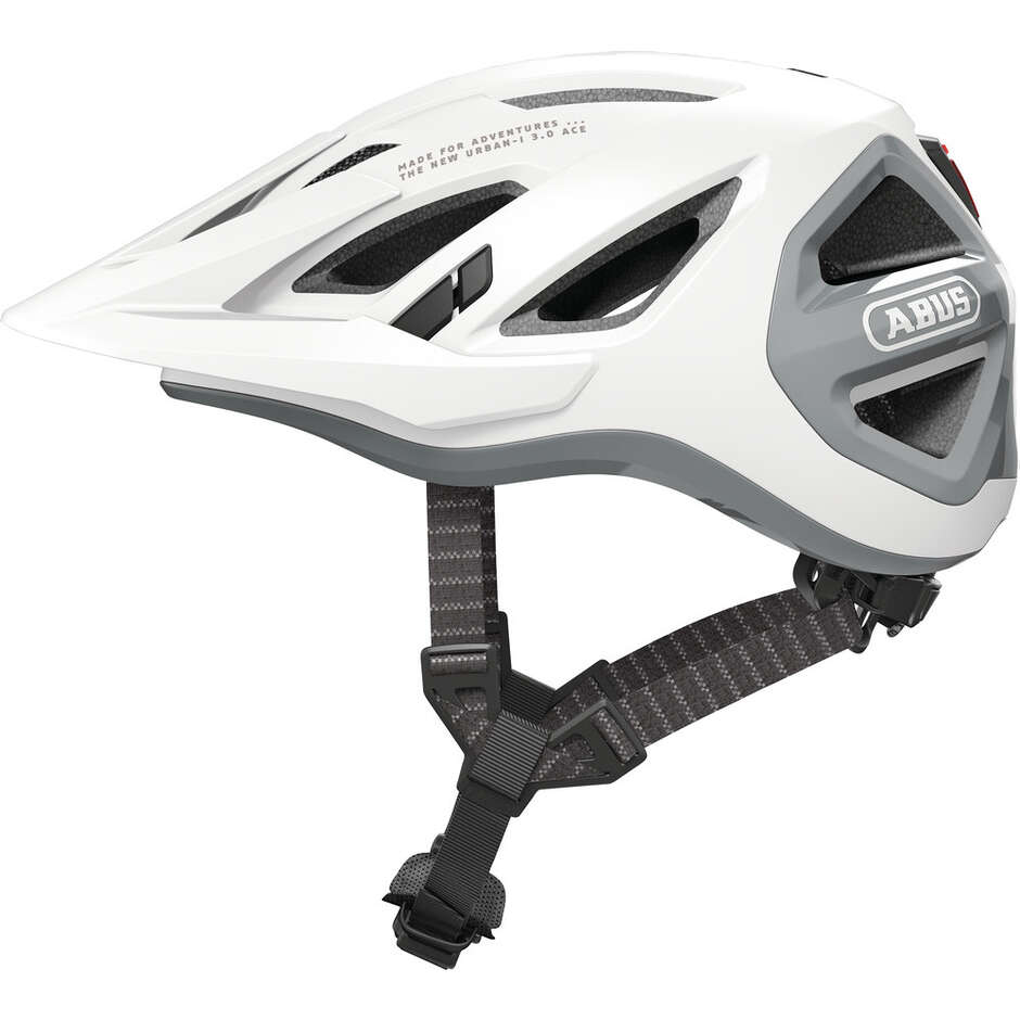 Casco Bici Abus Urban URBAN-I 3.0 ACE Polar White taglia L