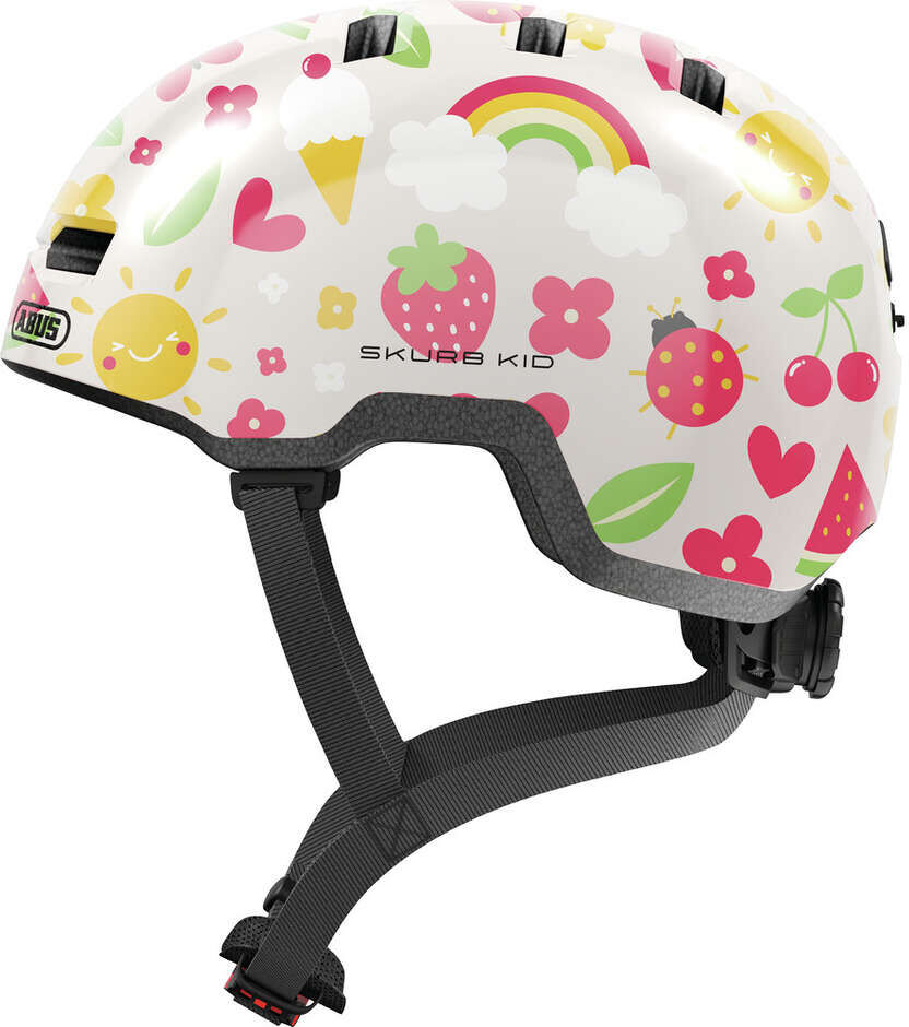 Casco Bici Bambino Abus SKURB KID Cream Summer taglia S