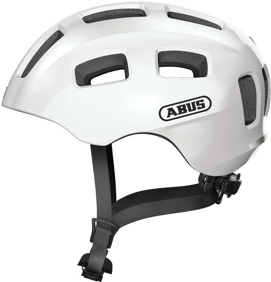 Casco Bici da Bambino Abus YOUN-I 2.0 Bianco Perla taglia M