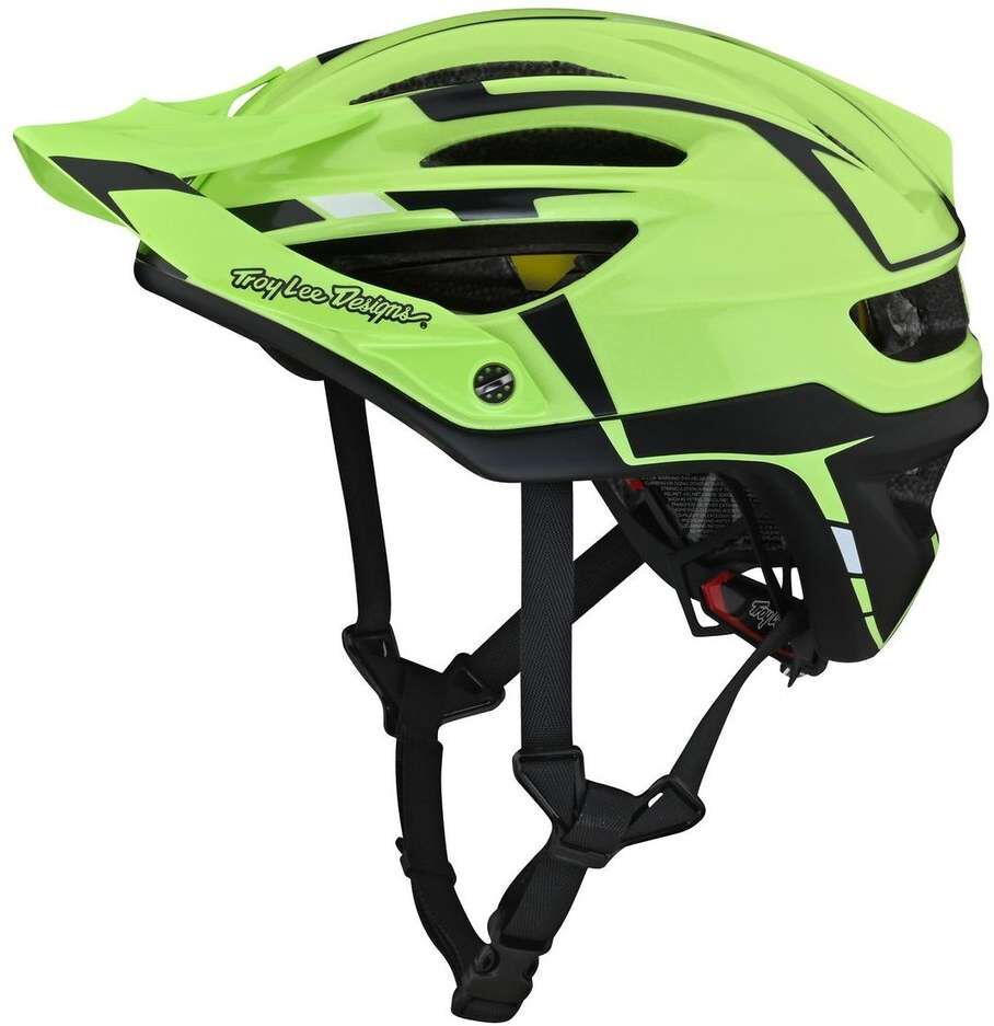 Casco Bici MTB Troy Lee Designs A2 SLIVER Verde Grigio taglia XL/XXL