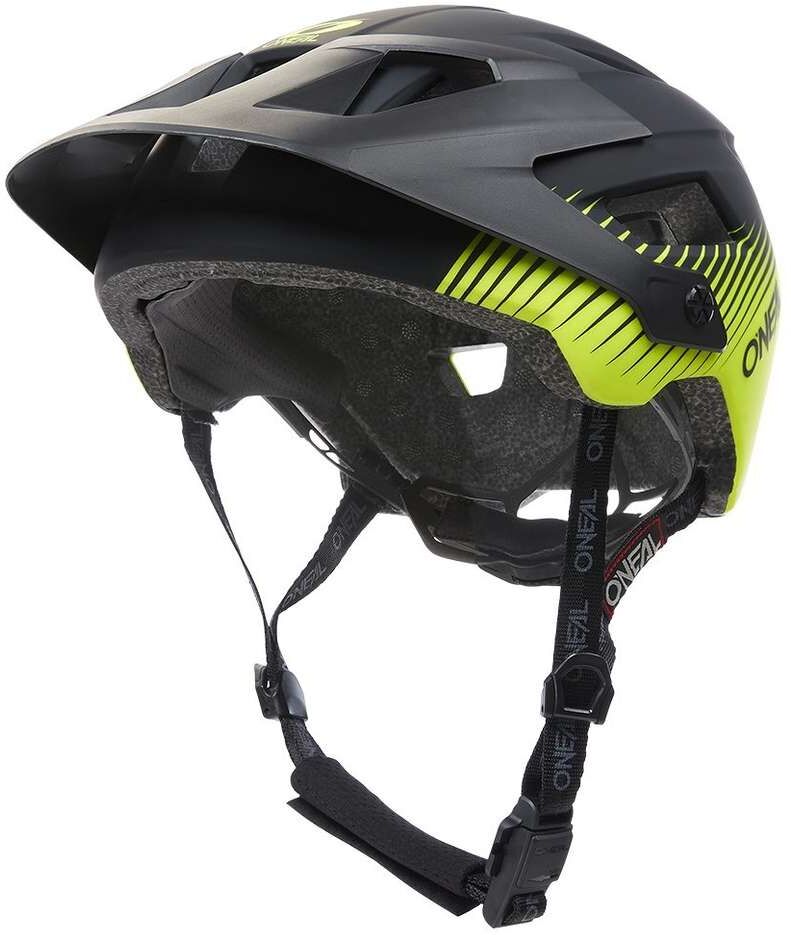 Casco Bici Oneal Mtb eBike Defender grill V.22 Nero Giallo taglia XS/S