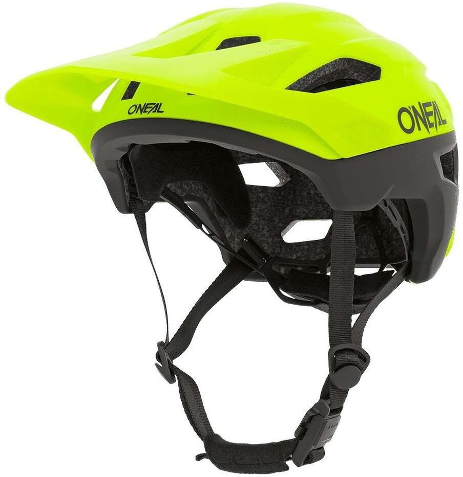 Casco Bici Oneal Mtb eBike TrailFinder Split Giallo Fluo taglia L/XL