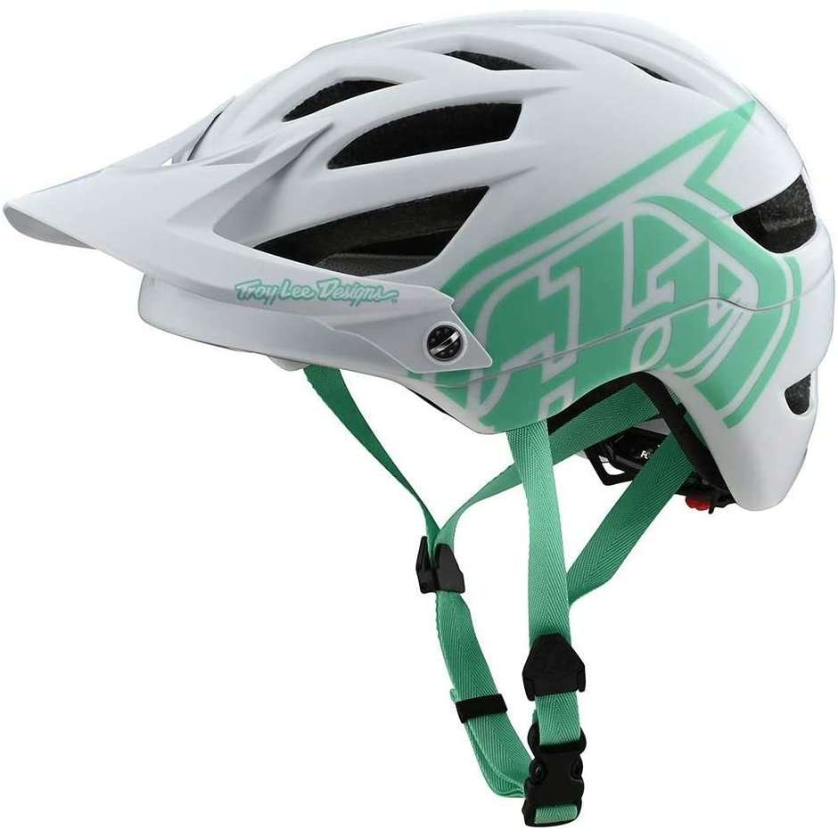 Casco Bici Troy Lee Designs A1 DRONE Bianco Acqua taglia XL/XXL