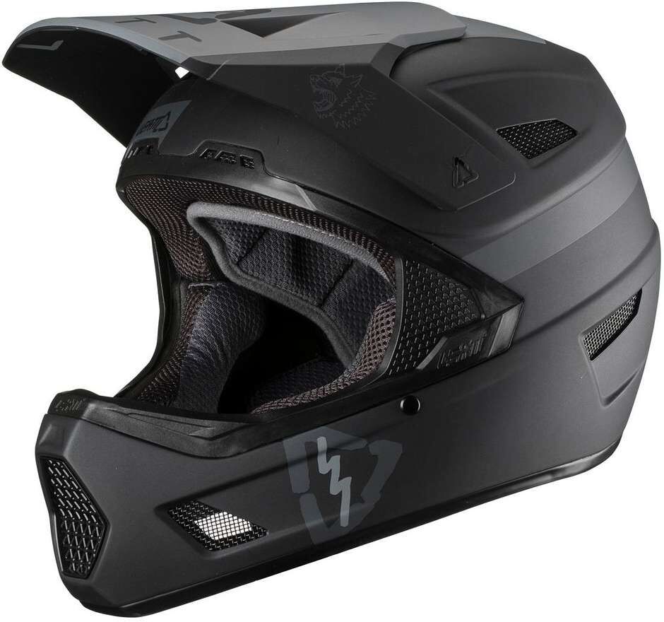 Casco MTB Integrale in Fibra Leatt DBX 3.0 v19.2 Nero taglia XL