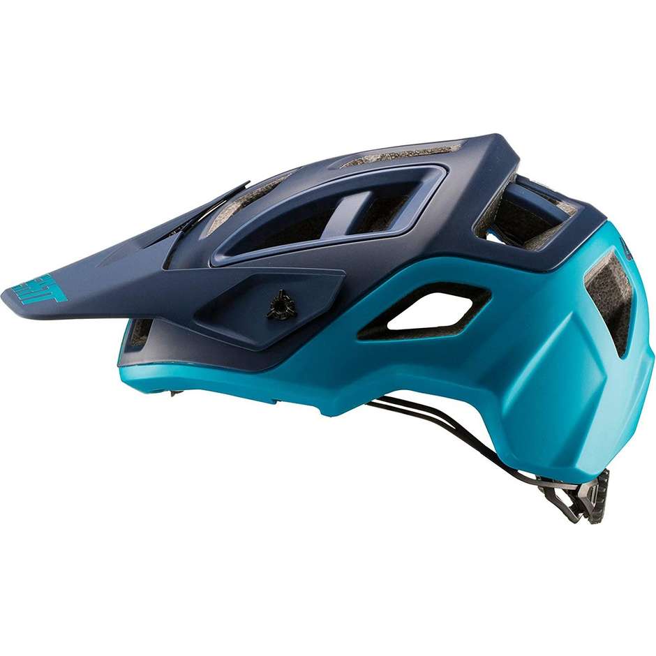 Casco MTB Jet in Fibra Leatt DBX 3.0 All Mountain v19.1 Blu taglia S