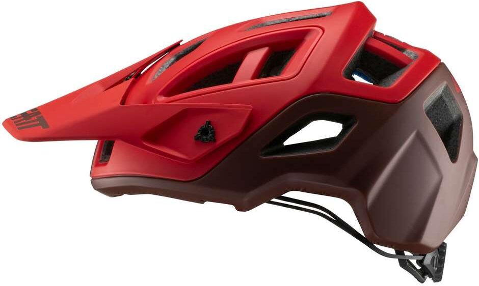 Casco MTB Jet in Fibra Leatt DBX 3.0 All Mountain v19.1 Ruby taglia S