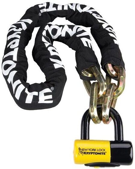 Catena Moto Antifurto Kryptonite FAHGETTABOUDIT da 100cm Con taglia un