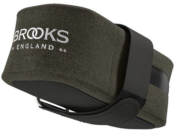 brooks england scape pocket - borsa sottosella bici green 0,7