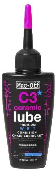 Muc-Off C3 Wet Ceramic Lube - lubrificante Black