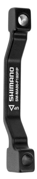 Shimano 180mm SM-MA90-F180 Post/Post - adattatore freno a disco Black