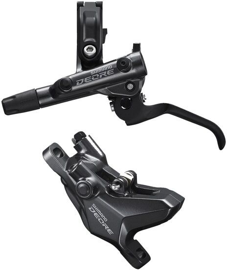 Shimano M6100 - impianto freno a disco anteriore Black