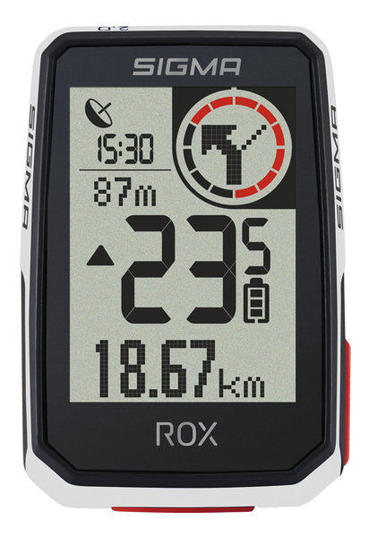 Sigma ROX 2.0 - ciclocomputer GPS White