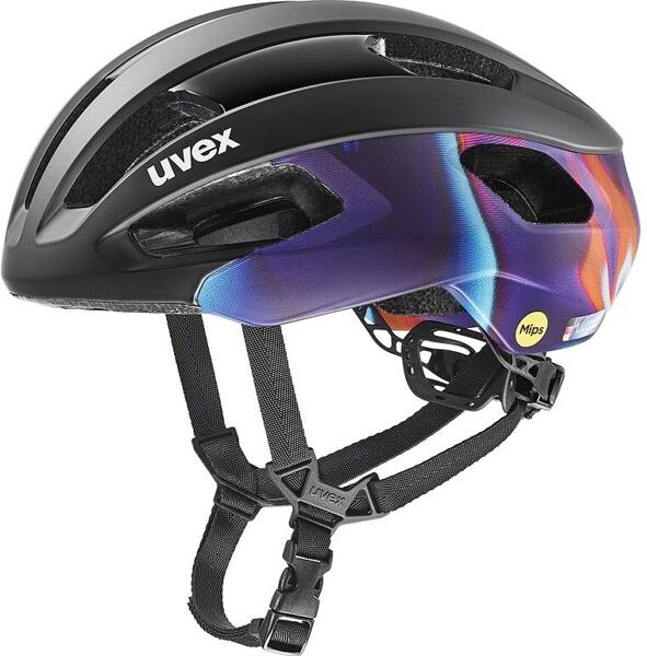 Uvex Rise Pro Mips - casco bici Black/Multicolor 17