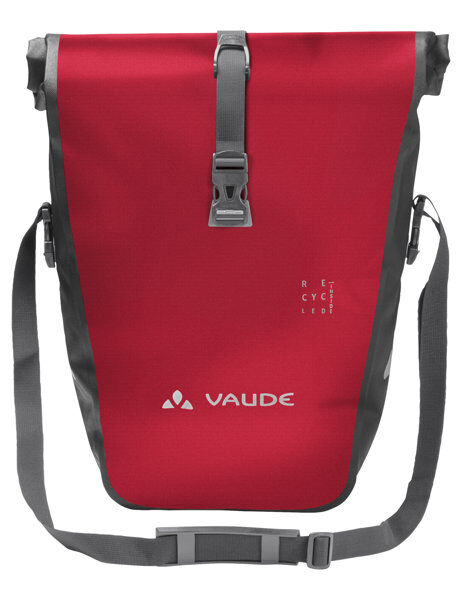 Vaude Aqua Back - borsa bici posteriore (paio) Dark Red