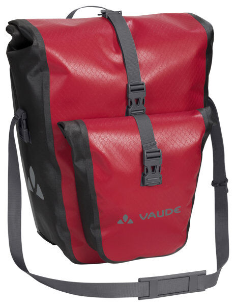Vaude Aqua Back Plus - borsa bici posteriore (due borse) Red