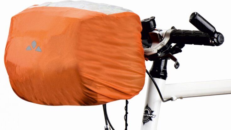 Vaude Parapioggia per borsa manubrio Orange