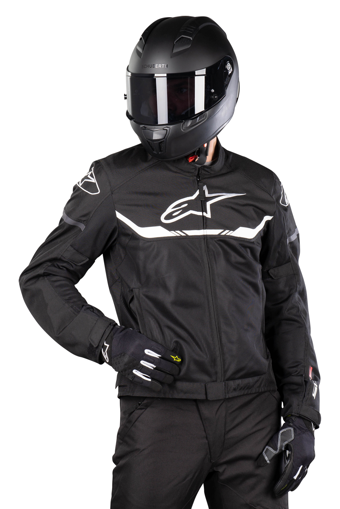 Alpinestars Giacca Moto  T-SPS Air Nero-Bianco