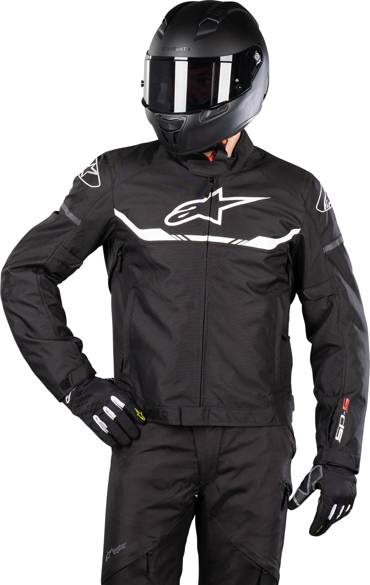 Alpinestars Giacca Moto  T-SPS WP Nero-Bianco