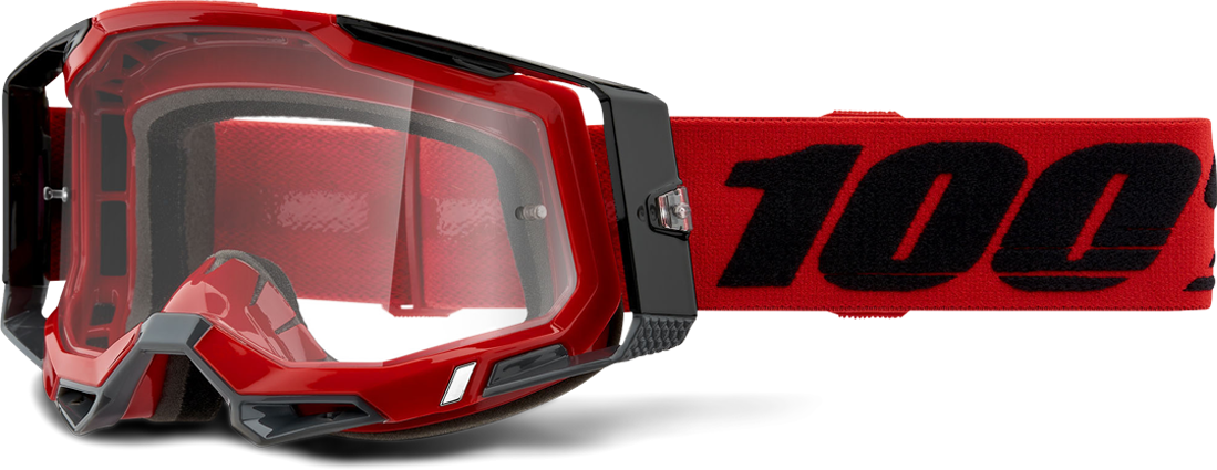 100% Maschera Cross  Racecraft 2 Rossa