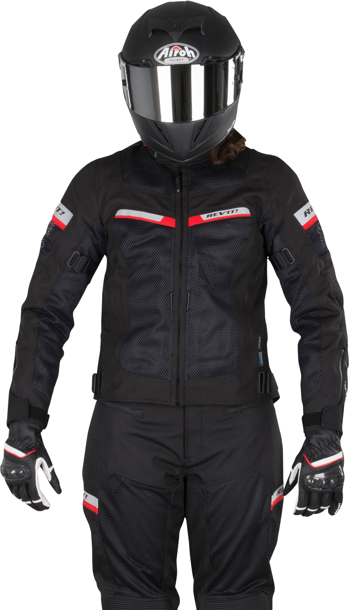 REV'IT! Giacca moto Donna  Tornado 2 Nero