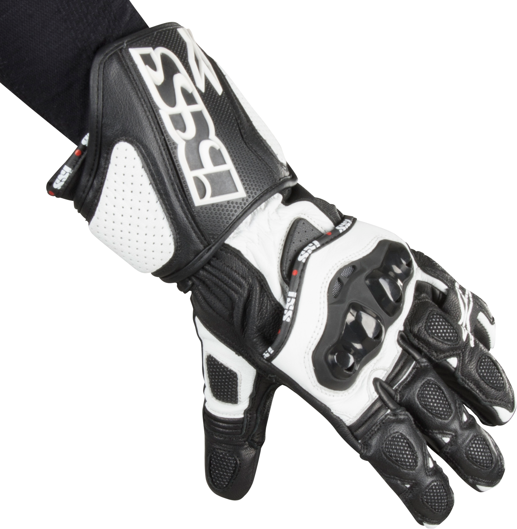 IXS Guanti  RX-300 Nero-Bianco