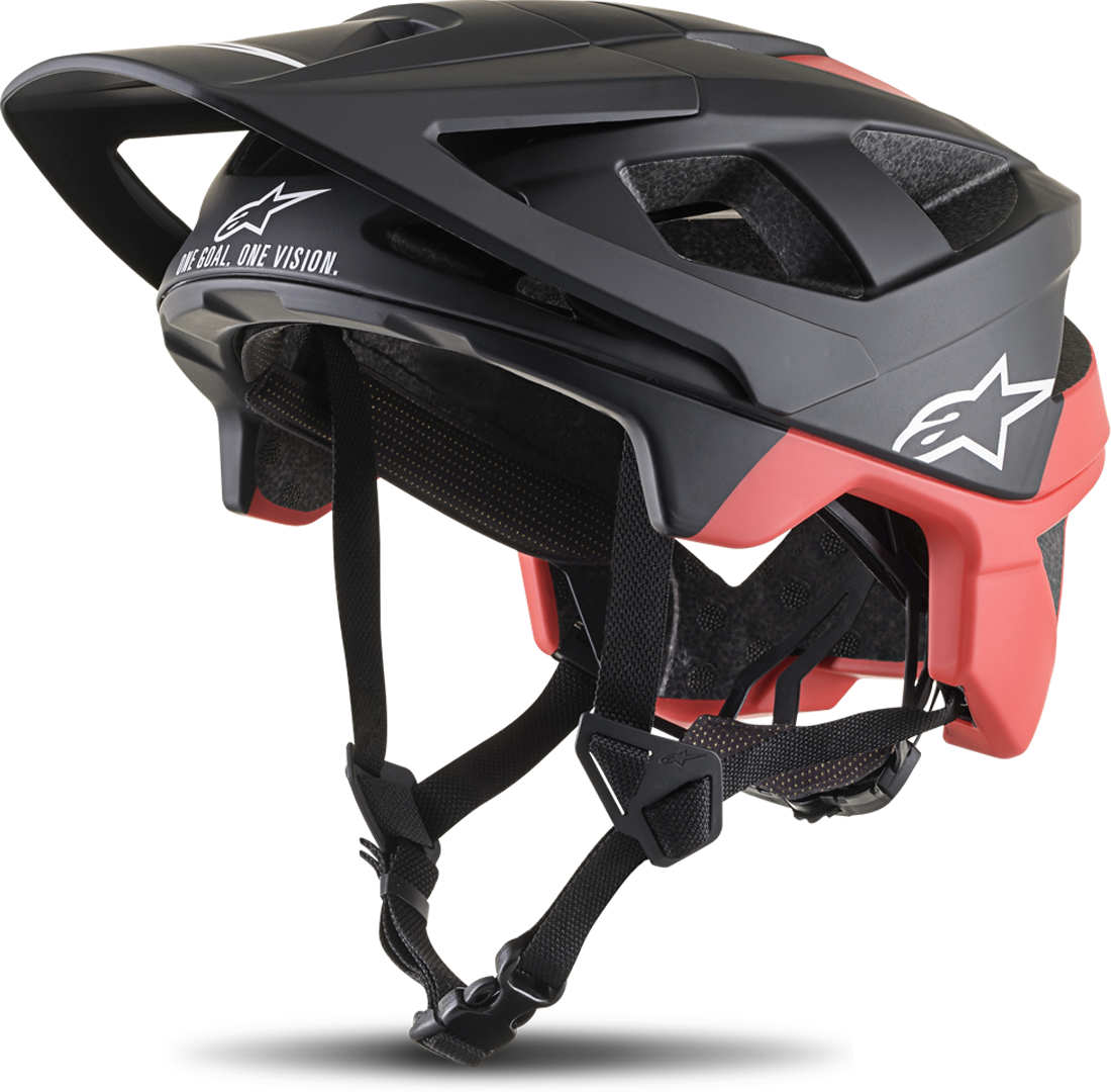 Alpinestars Casco MTB  Vector Pro Atom Mips® Nero-Rosso