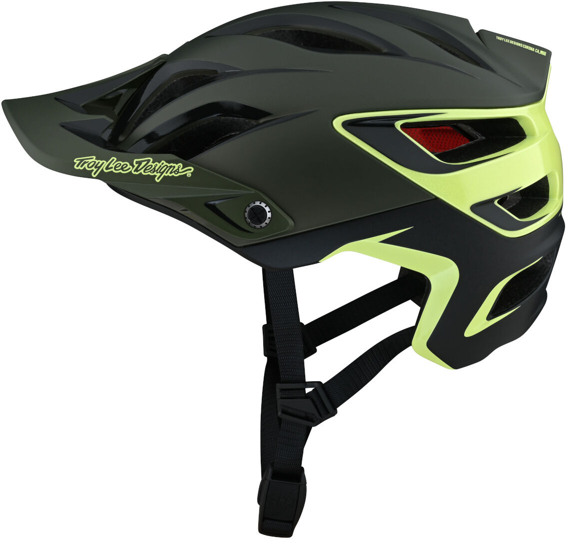 Lee A3 Uno MIPS Casco da bicicletta Verde M L