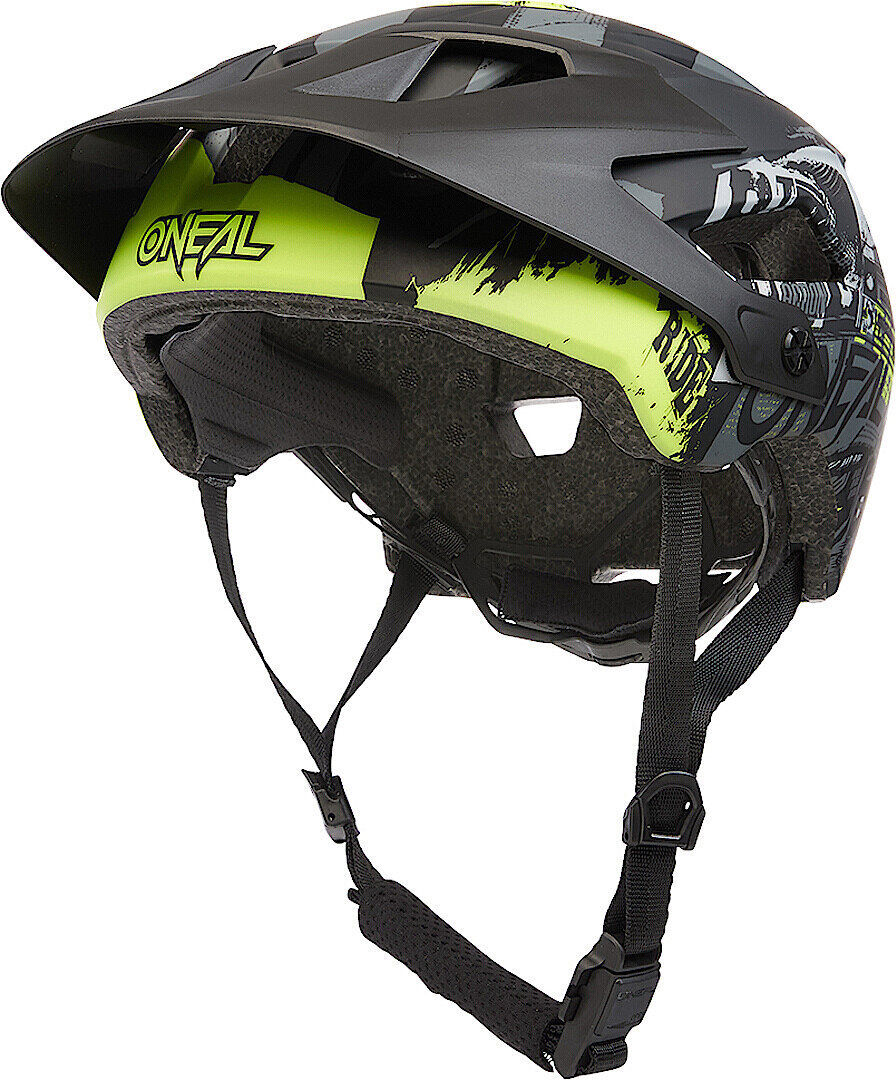 Oneal Defender Ride V.22 Casco da bicicletta Nero Grigio L XL