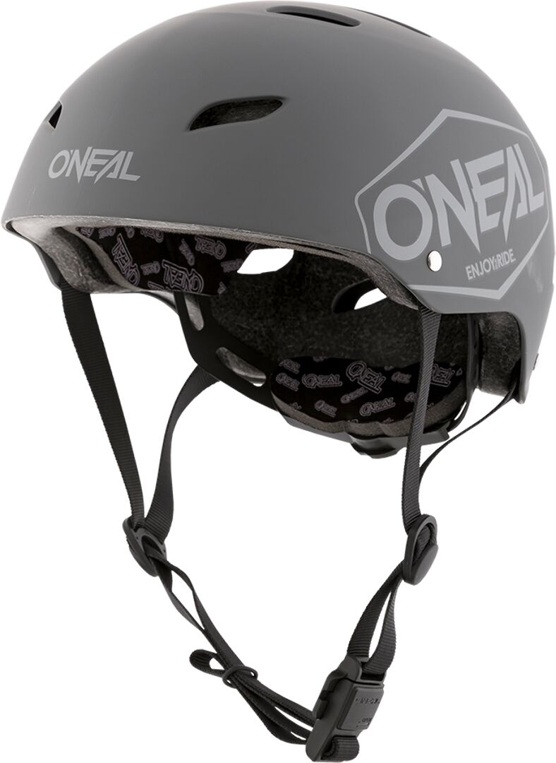 Oneal Dirt Lid Plain Casco da bicicletta per giovani Grigio L