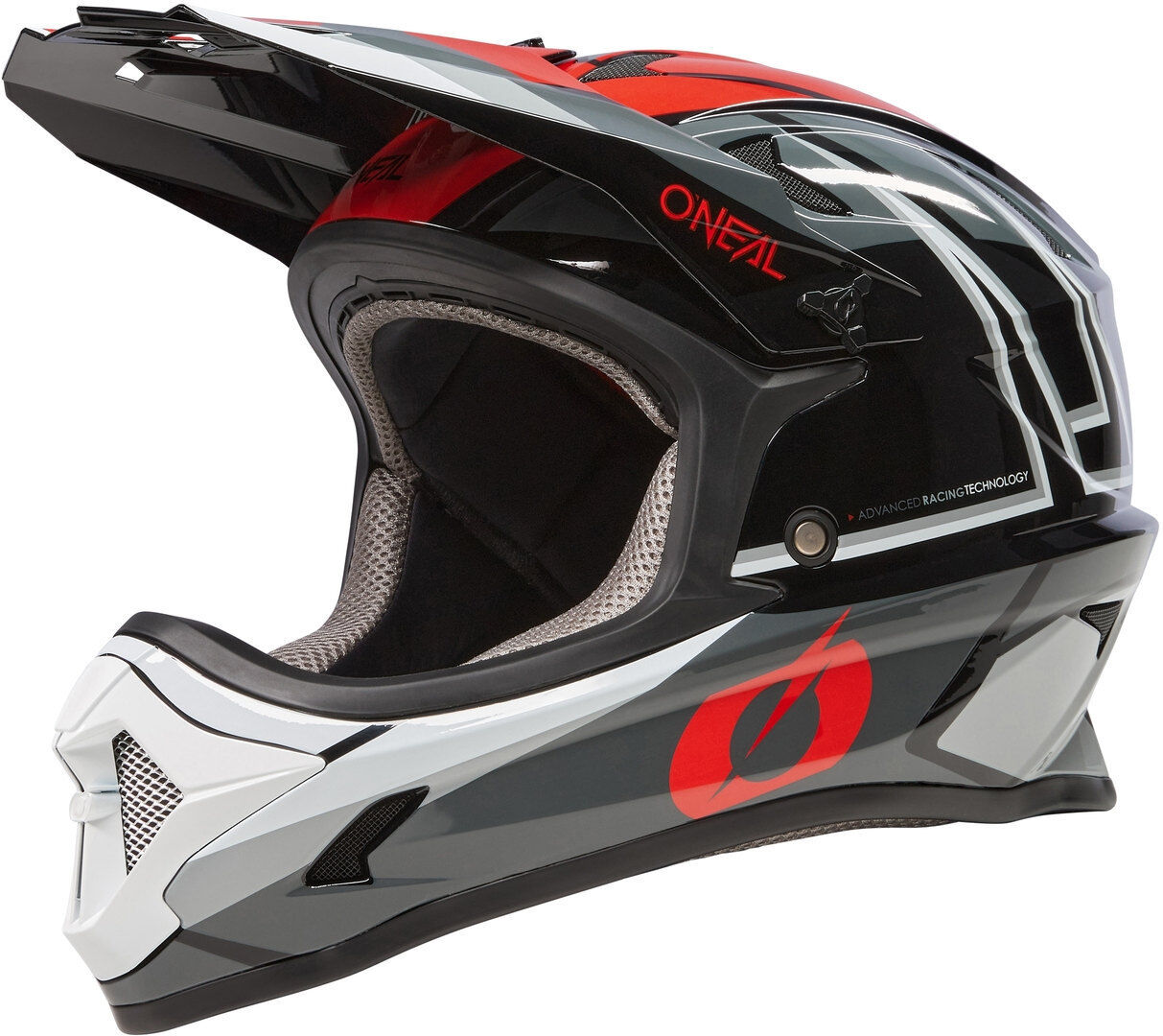 Oneal Sonus Split V.23 Casco Downhill Grigio Argento XS