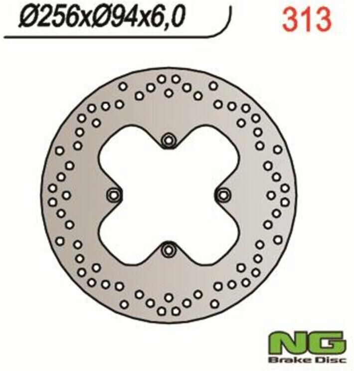 NG BRAKE DISC NG BRAKES Disco Freno Fisso Tondo