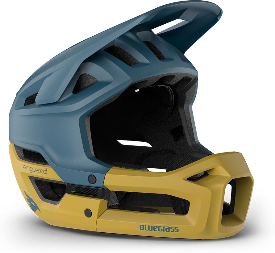 Casco Bluegrass Vanguard blu ocra opaco 3HG015 BL1