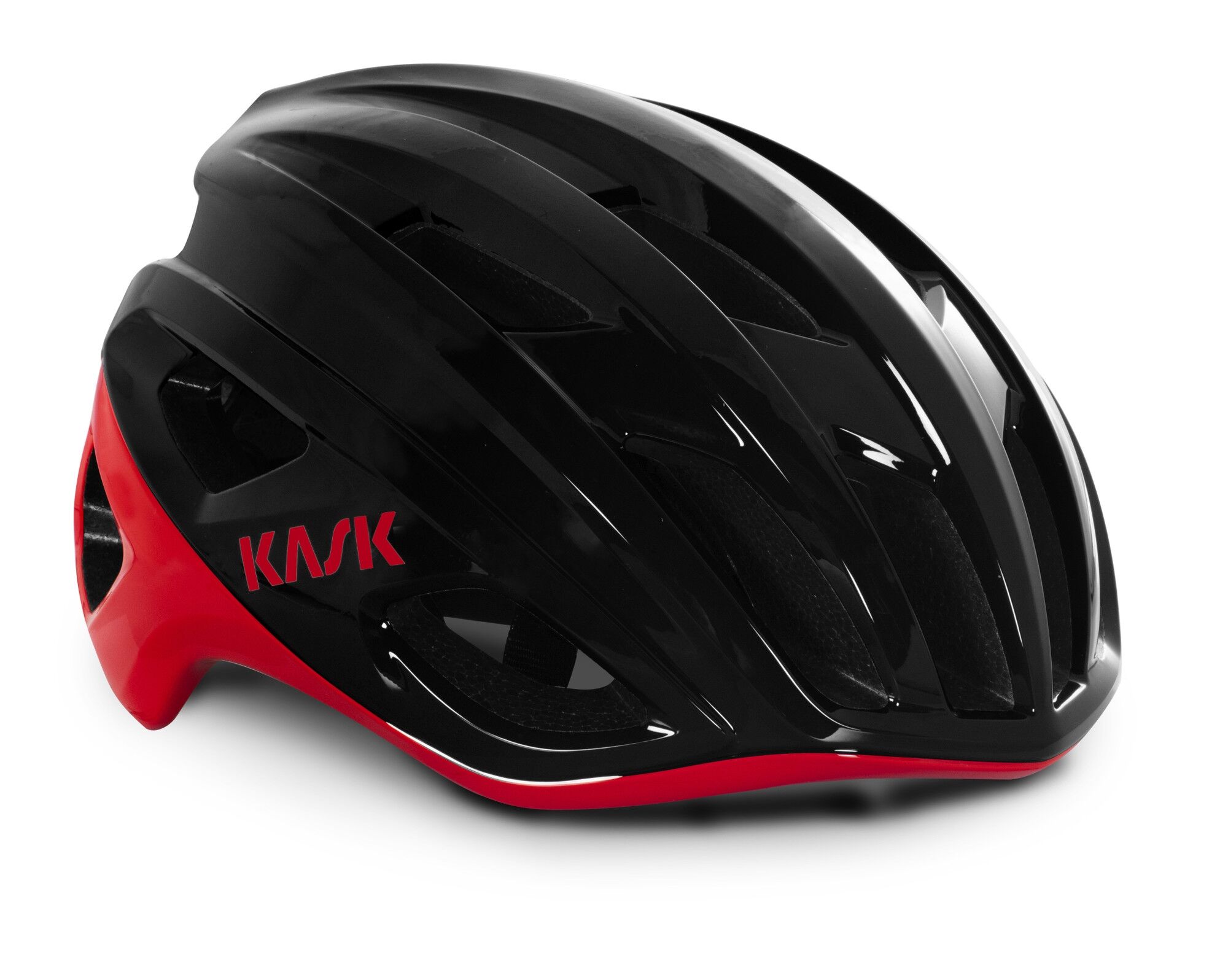 Casco bici Kask Mojito 3 Black/red CHE00076226