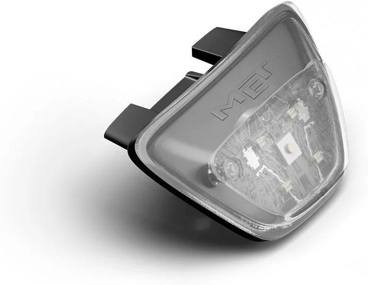 Luci per casco bici MET Rear Led Light