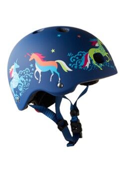 Micro Unicorn kinderhelm XS - Donkerblauw