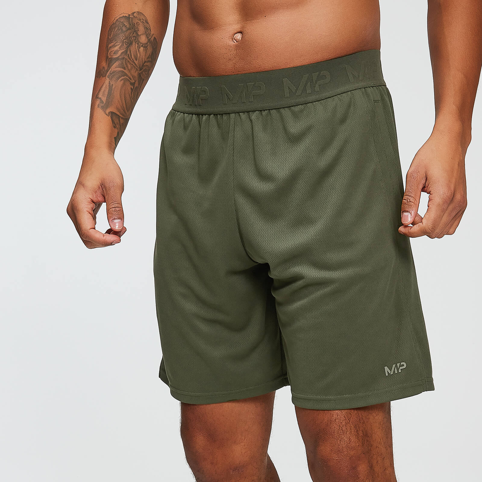 Myprotein Heren Dry Tech Shorts - Legergroen - XS