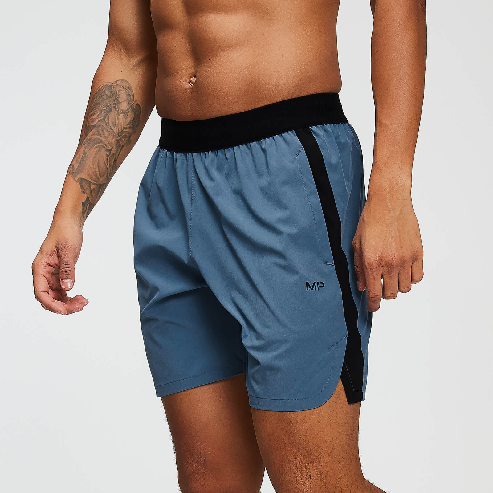 Myprotein Training 7  Shorts - Washed Blue - M