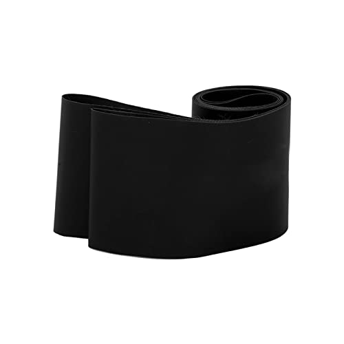 Pilipane Fietsbandvoeringen, ZTTO 80 Mm PVC Rode Fietsvelgstrip Velglint, Velgstrip Fietsvelgstrip Anti-lektape Voor 26 Inch Banden, Binnenbandbeschermer(zwart)