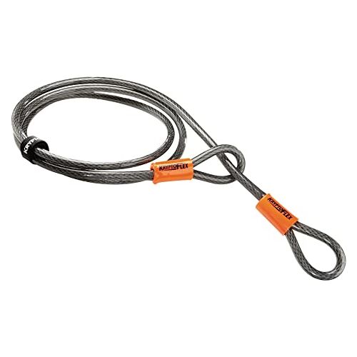 Kryptonite Luskabel Krypto Flex 213 cm, diameter 10 mm, grijs