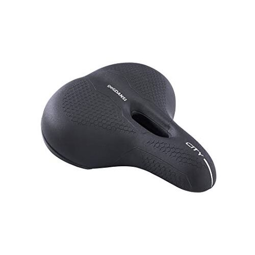 Dansi fietszadel met ergonisch 3 zones concept & comfortabele gel insert voor hoog zitcomfort. heren en dames zadel, fietszadel mannen, fietszadel dames, ebike, mountainbike zadel, mtb