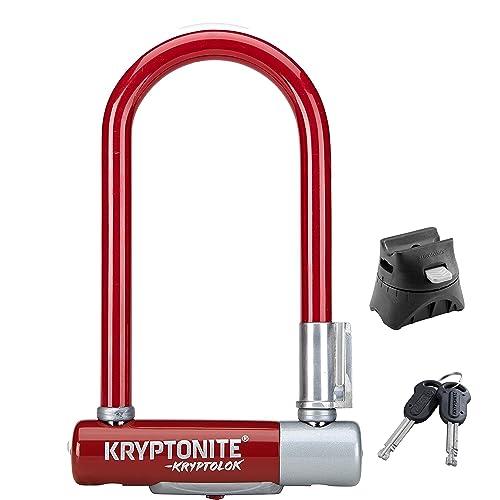 Kryptonite Unisex Volwassen Kryptolock Mini-7 Lock Rood, Mini