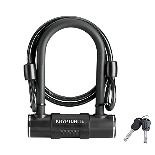 Kryptonite U-Lock Mini Slot met Kabel van