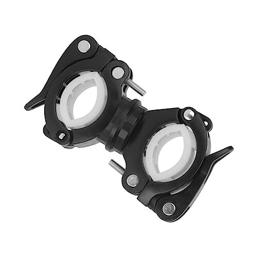 Yardwe 360 Fiets Zaklamp Houder Fiets Zaklamp Lamp Clip Fiets Fietsen Fiets Zaklamp Mount Fiets Zaklamp Clip Stuur Zaklamp Mount Zaklamp Lantaarn Fietsen Fietsen Auto Clip Mountain Bike